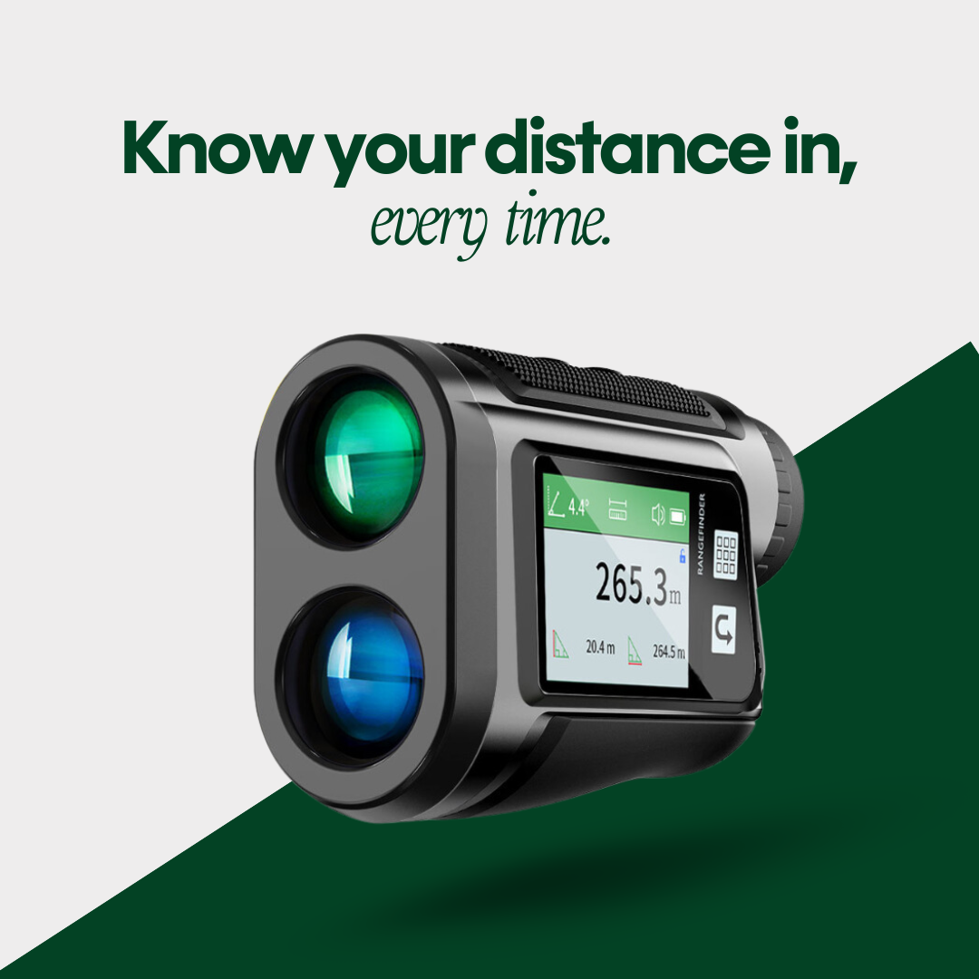 Putt Away Touch Screen Rangefinder (650 Yards)